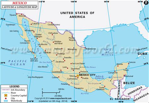 coordinates of mexico city